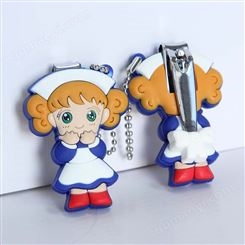 指甲剪套 XY/新颖饰品 卡通指甲剪套 pvc软胶硅胶滴胶礼品饰品 生产厂家