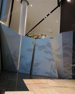 广州石材水切割加工金属切割加工 金属浮雕加工 屏风隔断加工