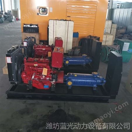 消防水泵全自動消防水泵 柴油機動力工業排水農田灌溉抽水泵機組
