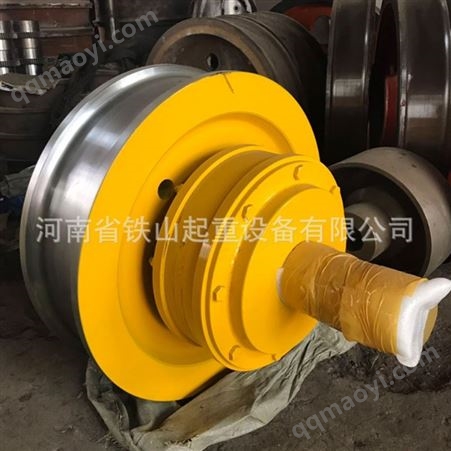 车轮组厂家供应双梁起重机车轮组 铸造车轮组 起重机行车轮 铁山起重