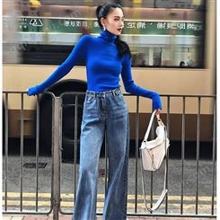一元服装牛仔裤女2020春季休闲女装小脚牛仔裤做服装起步