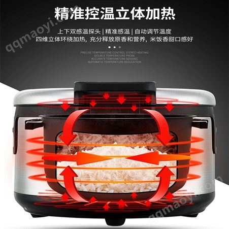 WF-D16威凤电饭锅大容量商用智能西施电饭煲16L19L食堂饭店餐厅多功能预约