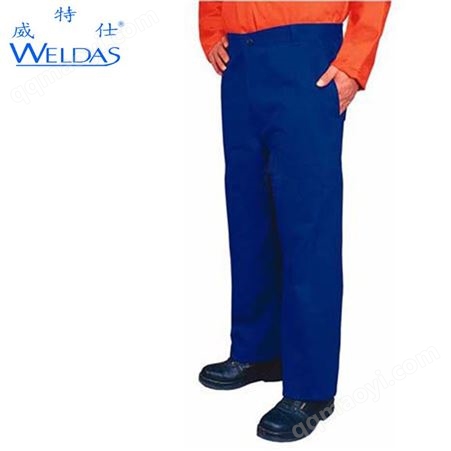 33-9300WELDAS/威特仕 火狐狸蓝色阻燃工作裤  工作服33-9300