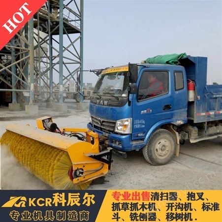 KCR001小型清雪滚刷 滑移带滚刷扫雪机 清雪机滚刷 科辰尔机械