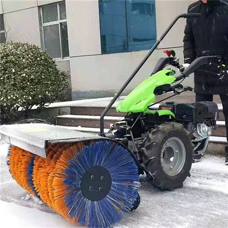 防滑轮胎全齿轮扫雪机 三合一扫雪铲雪抛雪机 家用小型滚刷除雪机
