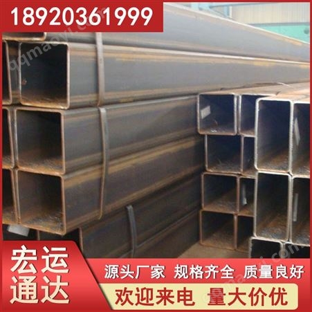 Q235无缝方管 按需定制 门窗装饰 工艺流程合理 宏运通达