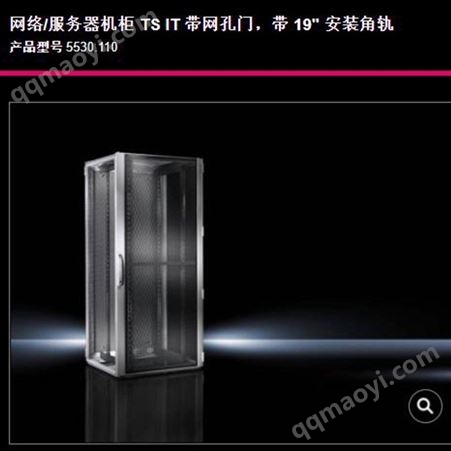 5507120德国Rittal机柜 服务器机柜 网络机柜 TS IT机柜5530110 发货快速 价格实惠