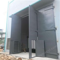 鑫茂生产 主变压器室 门 钢质平开门 工业变压器门 规格齐全
