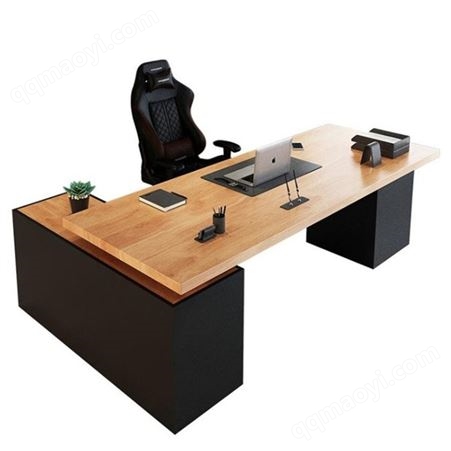 办公家具_办公桌_电脑桌_经理办公桌_简约现公家具